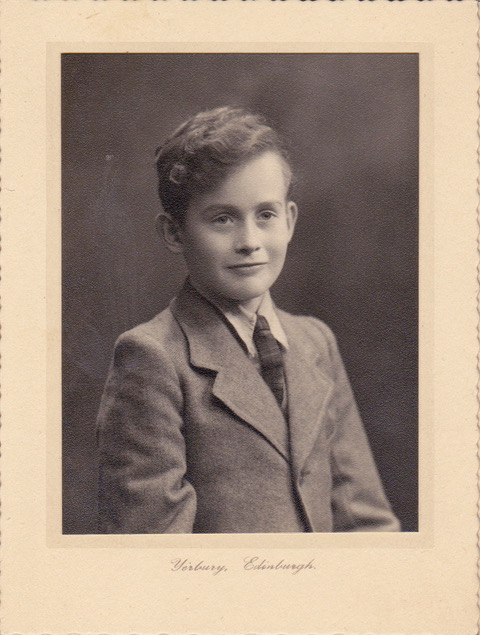 Ian as a boy